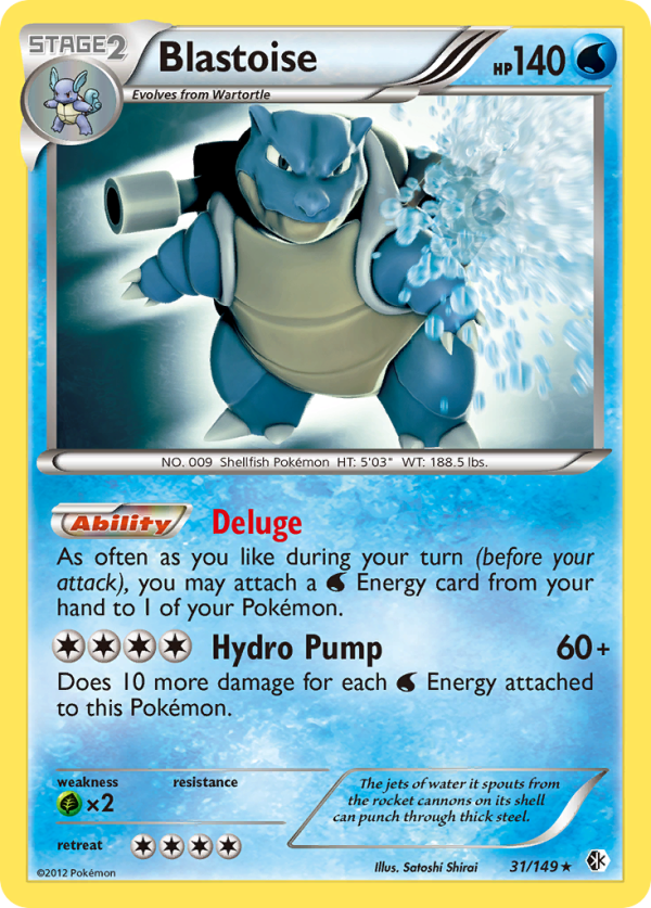 Blastoise (31 149) [Black & White: Boundaries Crossed] For Cheap