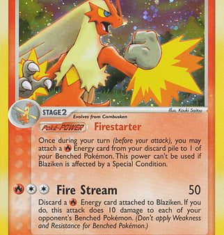 Blaziken (3 109) (Cosmos Holo) [EX: Battle Stadium] Online now