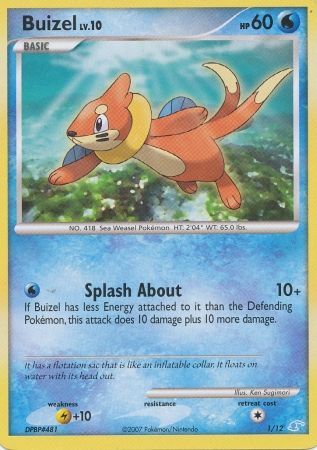 Buizel (1 12) [Diamond & Pearl: Trainer Kit - Manaphy] For Sale