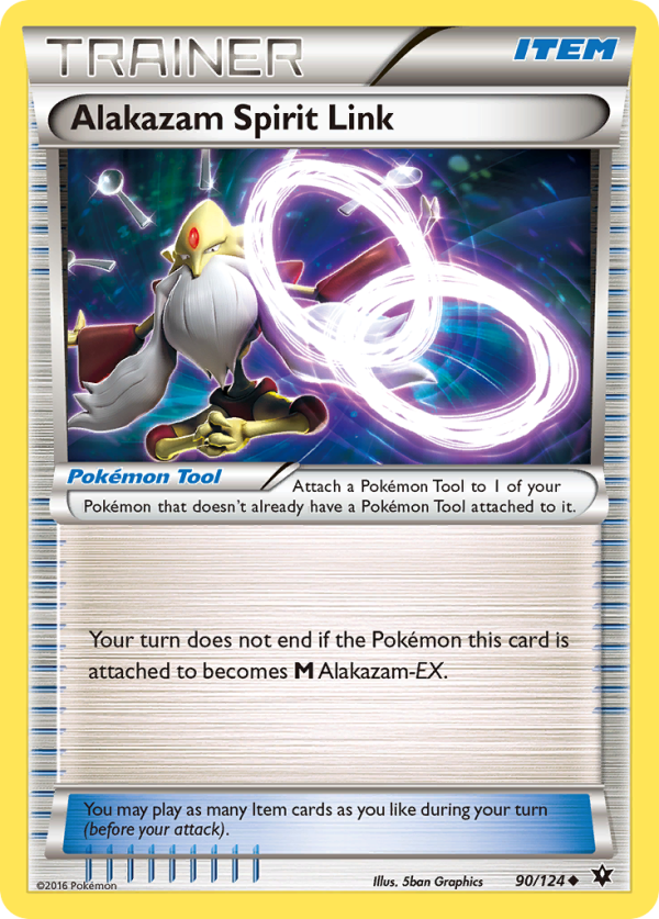 Alakazam Spirit Link (90 124) [XY: Fates Collide] Online