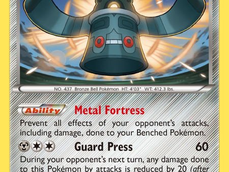 Bronzong (61 124) [XY: Fates Collide] Discount