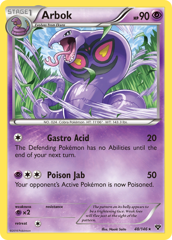 Arbok (48 146) [XY: Base Set] Hot on Sale