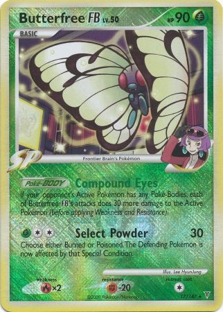 Butterfree FB LV.50 (17 147) (League Promo) [Platinum: Supreme Victors] Online