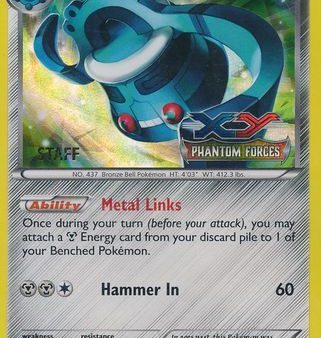 Bronzong (XY21) (Staff) [XY: Black Star Promos] Cheap