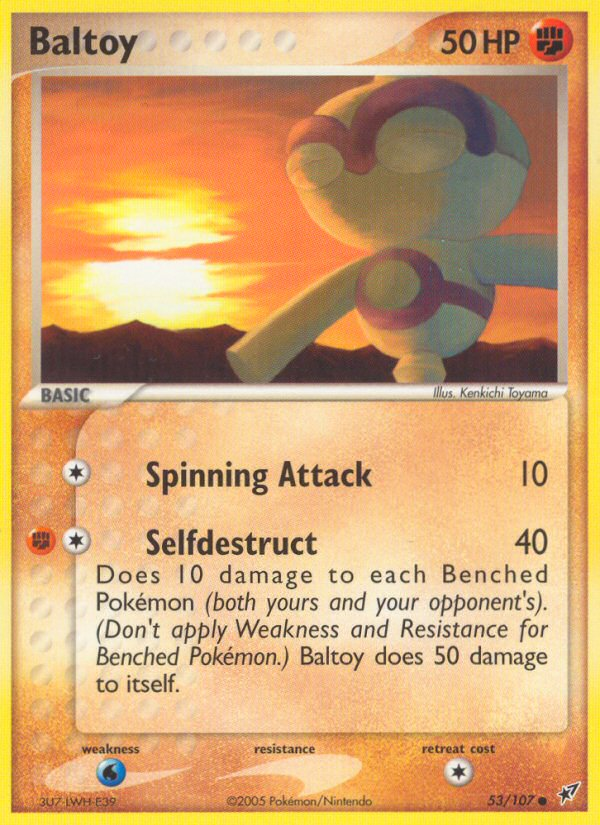 Baltoy (53 107) [EX: Deoxys] Online now