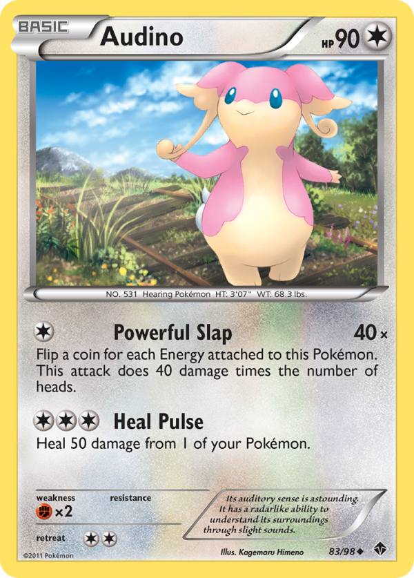 Audino (83 98) [Black & White: Emerging Powers] Online now