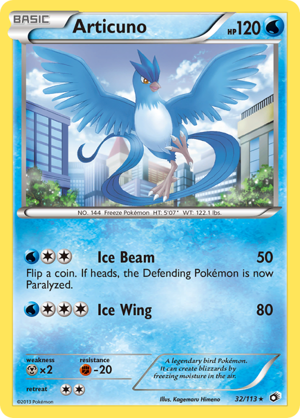 Articuno (32 113) [Black & White: Legendary Treasures] For Discount