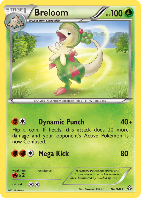 Breloom (16 160) [XY: Primal Clash] For Discount