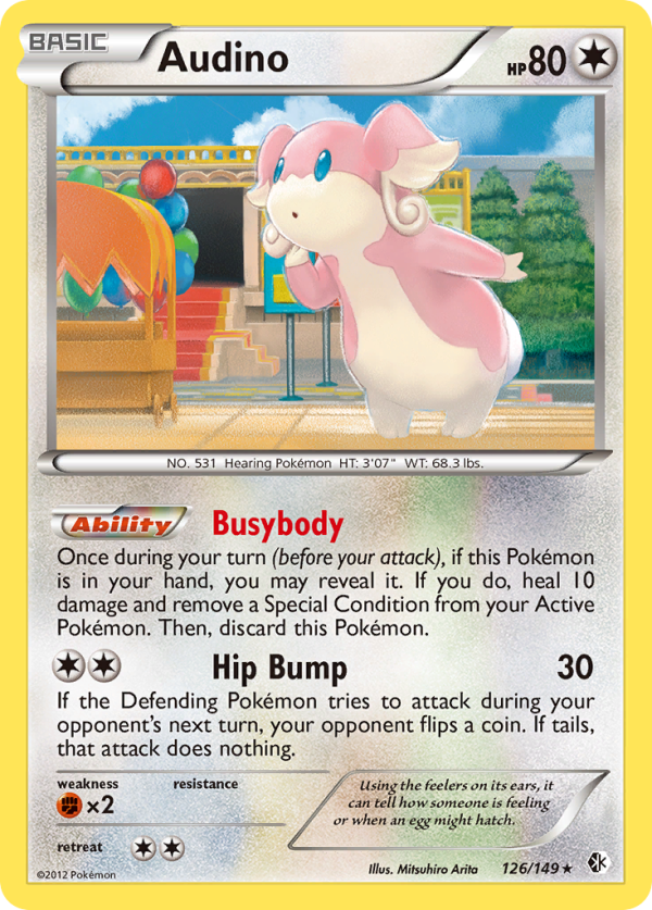 Audino (126 149) [Black & White: Boundaries Crossed] Cheap