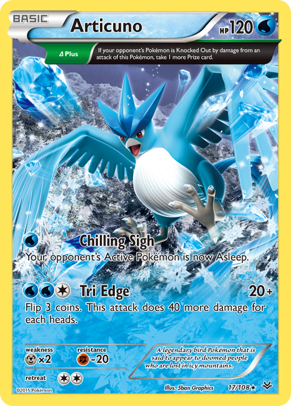 Articuno (17 108) [XY: Roaring Skies] Online now