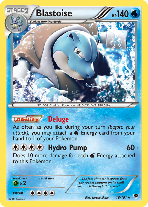 Blastoise (16 101) [Black & White: Plasma Blast] Online