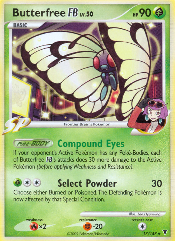 Butterfree FB (17 147) [Platinum: Supreme Victors] Online Sale