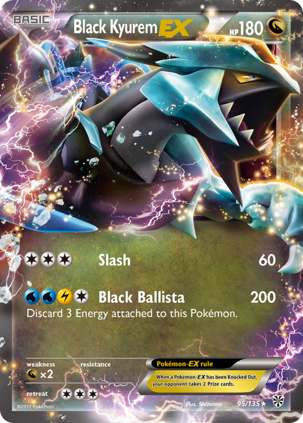 Black Kyurem EX (95 135) [Black & White: Plasma Storm] Online Hot Sale