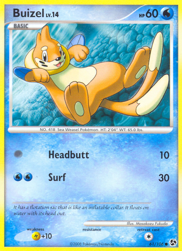 Buizel (61 106) [Diamond & Pearl: Great Encounters] Hot on Sale