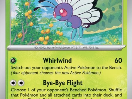 Butterfree (012 165) [Scarlet & Violet 151] Fashion