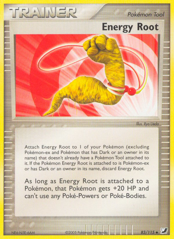 Energy Root (83 115) [EX: Unseen Forces] For Cheap