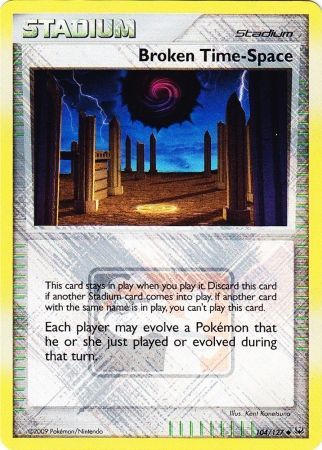 Broken Time Space (104 127) (League Promo) [Platinum: Base Set] Online Sale