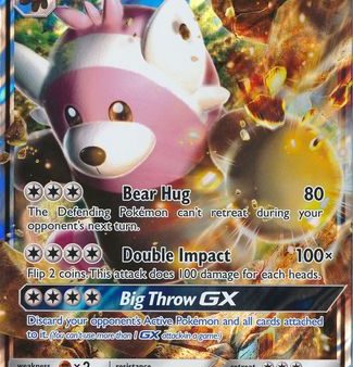 Bewear GX (SM34) (Jumbo Card) [Sun & Moon: Black Star Promos] For Discount