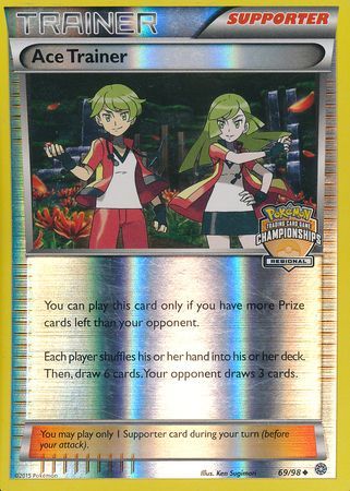 Ace Trainer (69 98) (Regional Championship Promo) [XY: Ancient Origins] Sale