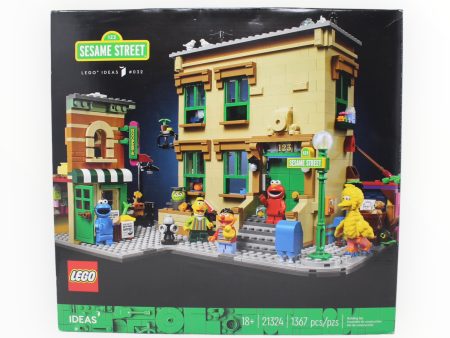 Retired Set 21324 LEGO Ideas 123 Sesame Street on Sale