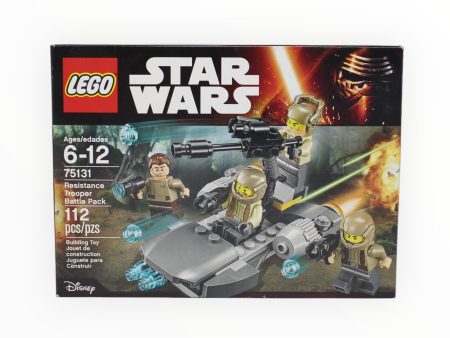 Retired Set 75131 Star Wars Resistance Trooper Battle Pack Supply