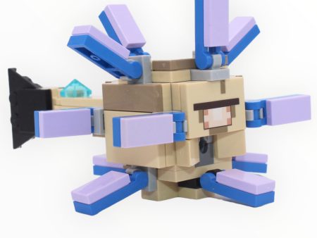 Minecraft Elder Guardian (tan and lavender) Online