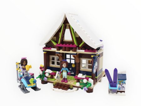 Used Set 41323 Friends Snow Resort Chalet Fashion