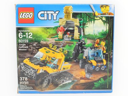 Certified Used Set 60159 City Jungle Halftrack Mission Hot on Sale