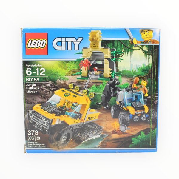 Certified Used Set 60159 City Jungle Halftrack Mission Hot on Sale