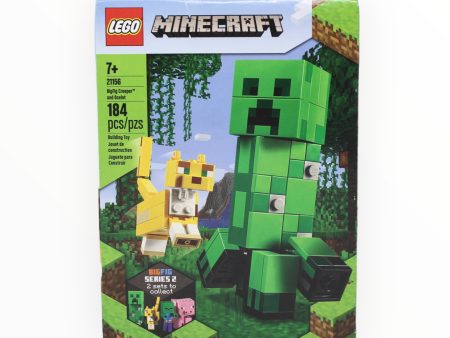 Retired Set 21156 Minecraft BigFig Creeper and Ocelot Discount