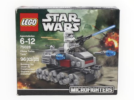 Certified Used Set 75028 Star Wars Clone Turbo Tank Microfighters For Sale