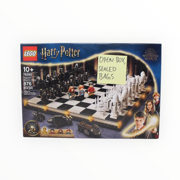 Certified Used Set 76392 Harry Potter Hogwarts Wizard’s Chess (open box, sealed bags) Discount