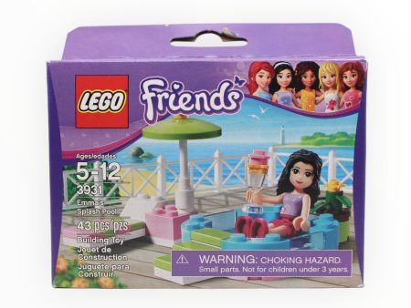 Retired Set 3931 Friends Emma’s Splash Pool For Cheap