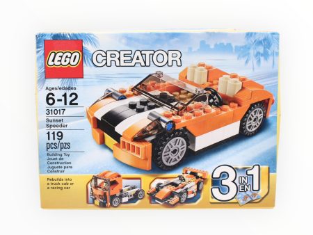 Retired Set 31017 Creator Sunset Speeder Supply