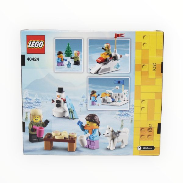 Retired Set 40424 LEGO Winter Snowball Fight Online Hot Sale