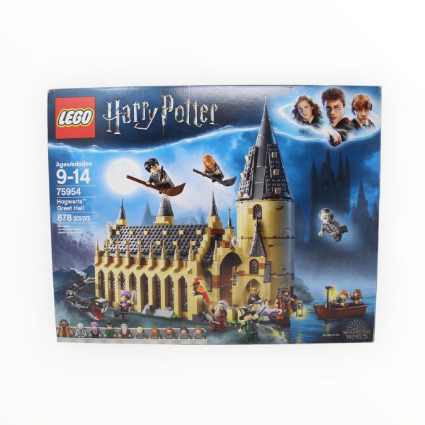 Certified Used Set 75954 Harry Potter Hogwarts Great Hall (2018) Fashion