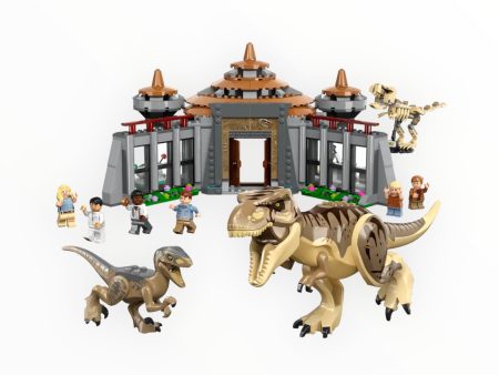 76961 Jurassic Park Visitor Center: T. rex & Raptor Attack Cheap